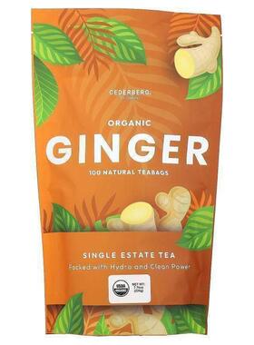 Cederberg Tea Co,Organic Ginger, Caffeine Free, 100 Natural