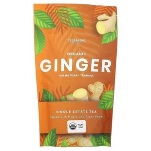 Cederberg Tea Co,Organic Ginger, Caffeine Free, 100 Natural