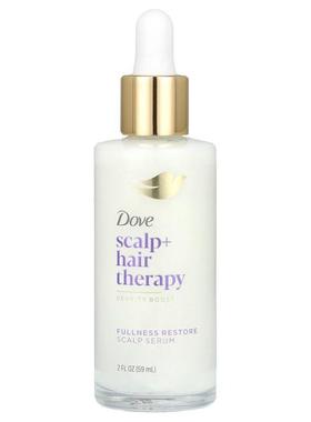 多芬,Scalp + Hair Therapy, Fullness Restore Scalp Serum