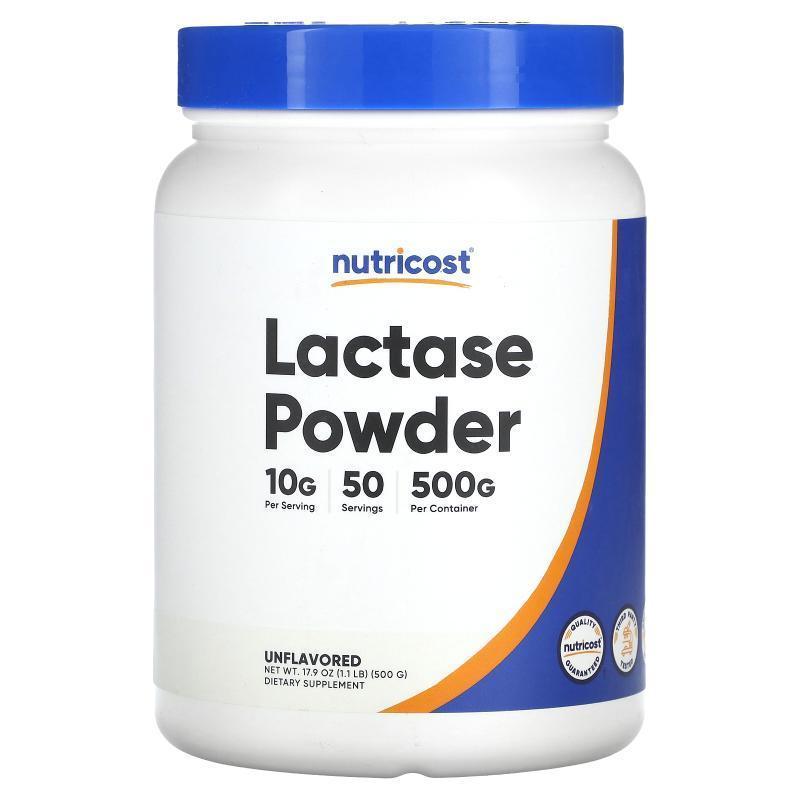 Nutricost,Lactase Powder, Unflavored, 17.9 oz (500 g)