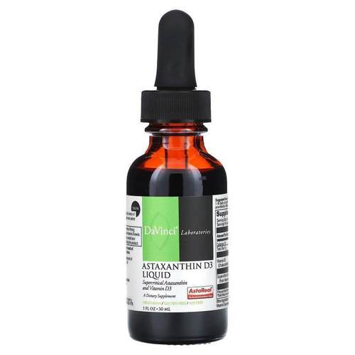 DaVinci Laboratories of Vermont,Astaxanthin D3 Liquid, 1 fl