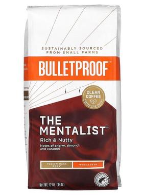 BulletProof咖啡豆中度-深度烘焙340 克