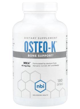 NBI Health,Osteo-K®, 180 Capsules