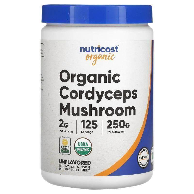 Nutricost,Organic Cordyceps Mushroom, Unflavored图片
