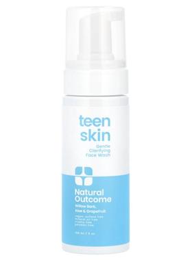 Natural Outcome,Teen Skin, Gentle Clarifying Face Wash