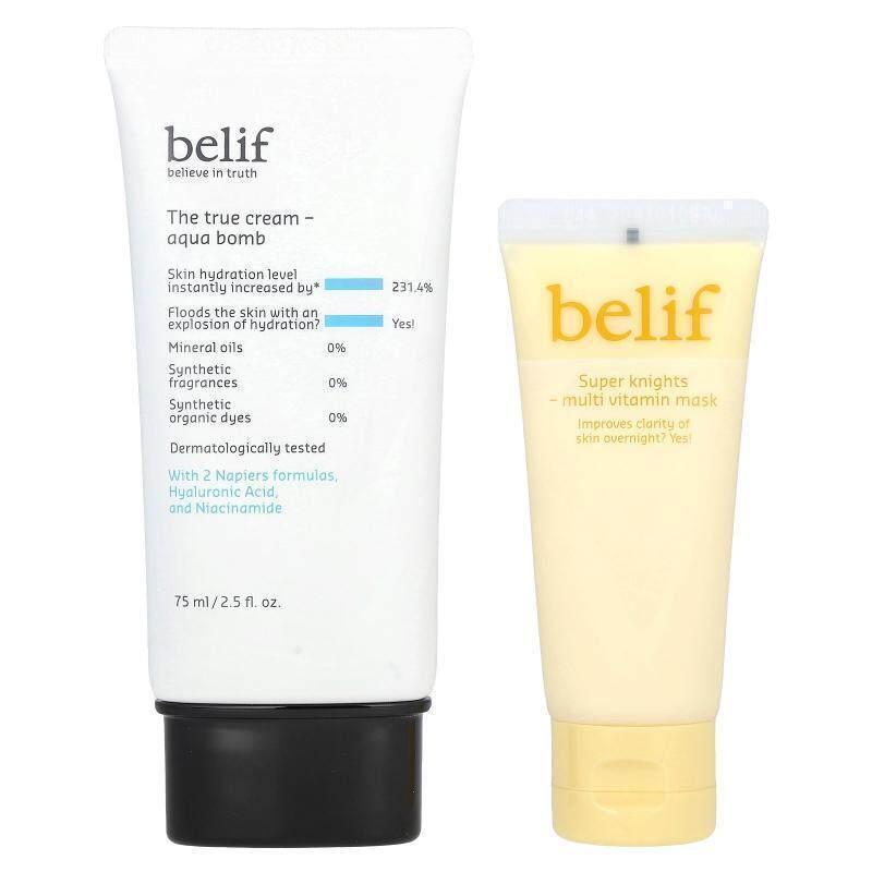 belif,The True Cream，补水炸弹特别套装，2 件套