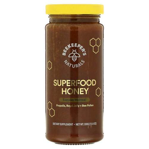 Beekeeper's Naturals,SuperFood 蜂蜜，4.4 盎司（125 克）