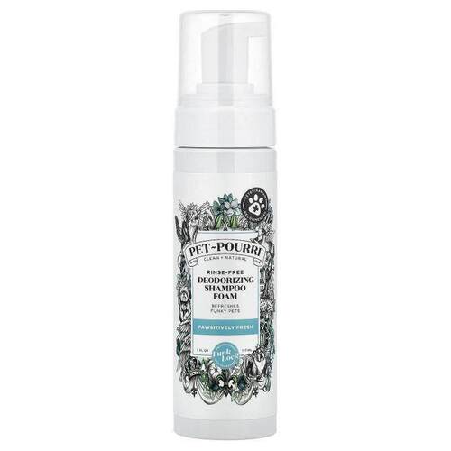 Poo-Pourri,Pet-Pourri™, Rinse-Free Deodorizing Shampoo Foam,