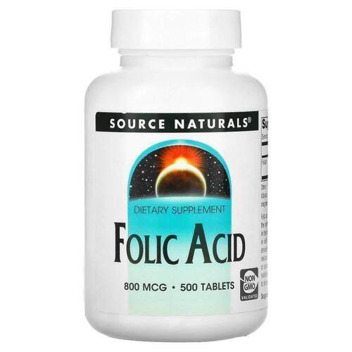 Source Naturals 叶酸片剂
