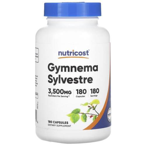 Nutricost,Gymnema Sylvestre, 3,500 mg, 180 Capsules
