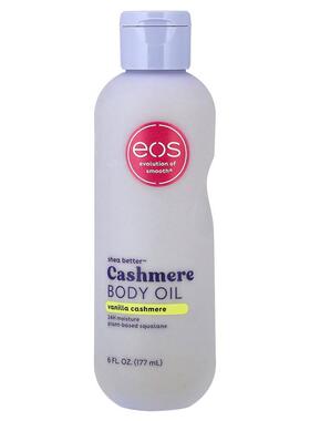 EOS,Shea Butter™ Cashmere Body Oil, Vanilla Cashmere, 6 fl o