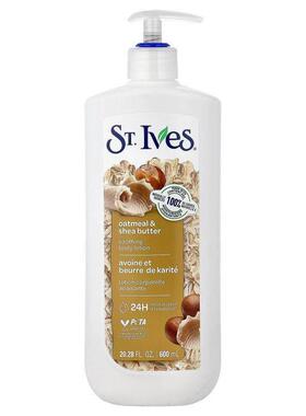 圣艾芙,Soothing Body Lotion, Oatmeal &amp; Shea Butter,