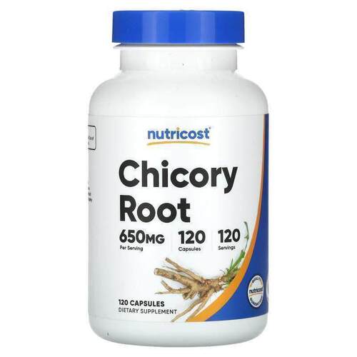 Nutricost,Chicory Root, 650 mg, 120 Capsules