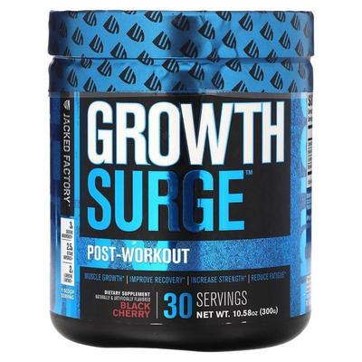 Jacked Factory,Growth Surge，锻炼后配方，黑樱桃味，10.58 盎3