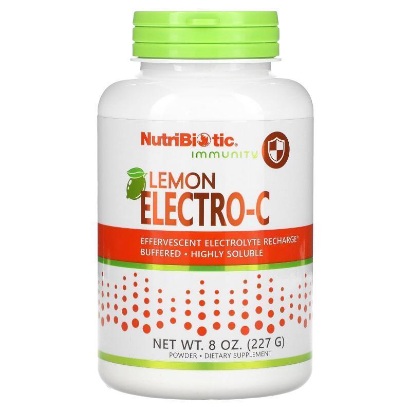 NutriBiotic,机体防御力，Lemon Electro-C，8 盎司（227 克）