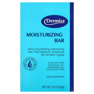 Dermisa,Moisturizing Bar Soap, For All Skin Types, 3 oz (85