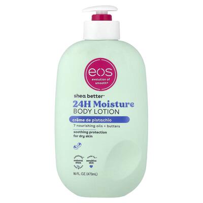 EOS,Shea Better™, 24H Moisture Body Lotion, Creme de Pistach