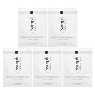 Charcoal Beauty Sheet Sympli Balancing Masks Beautiful