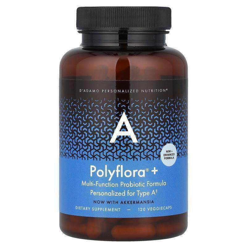 D'Adamo Personalized Nutrition,Polyflora® + A，多功能益生菌1