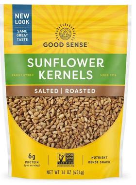 Good Sense,Sunflower Kernels, Salted, Roasted, 16 oz (454 g)