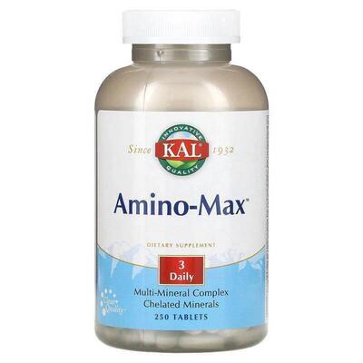 KAL,Amino-Max, 250 Tablets