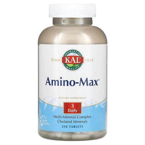 KAL,Amino-Max, 250 Tablets