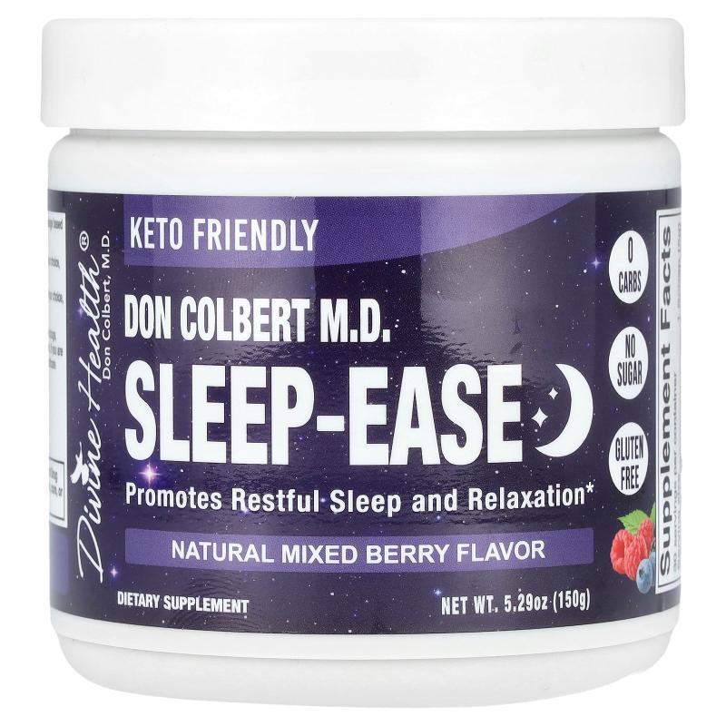Divine Health,Don Colbert M.D., Sleep-Ease, Natural Mixed Be