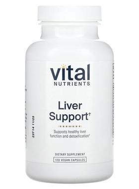 Vital Nutrients,Liver Support, 120 Vegan Capsules