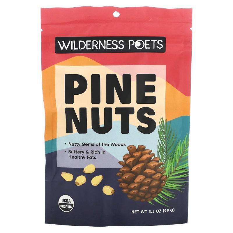 Wilderness Poets LLC,Pine Nuts, 3.5 oz (99 g)