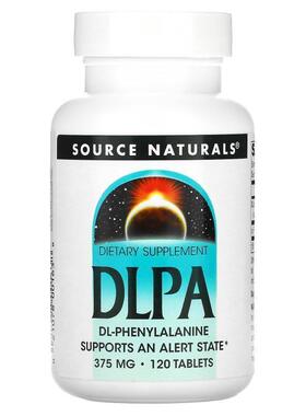 Source Naturals DLPA左旋苯丙氨酸片
