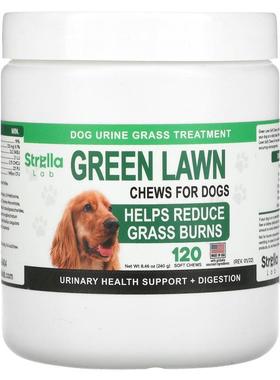 StrellaLab,Green Lawn 狗狗咀嚼片，120 片软咀嚼片，8.46 盎司2