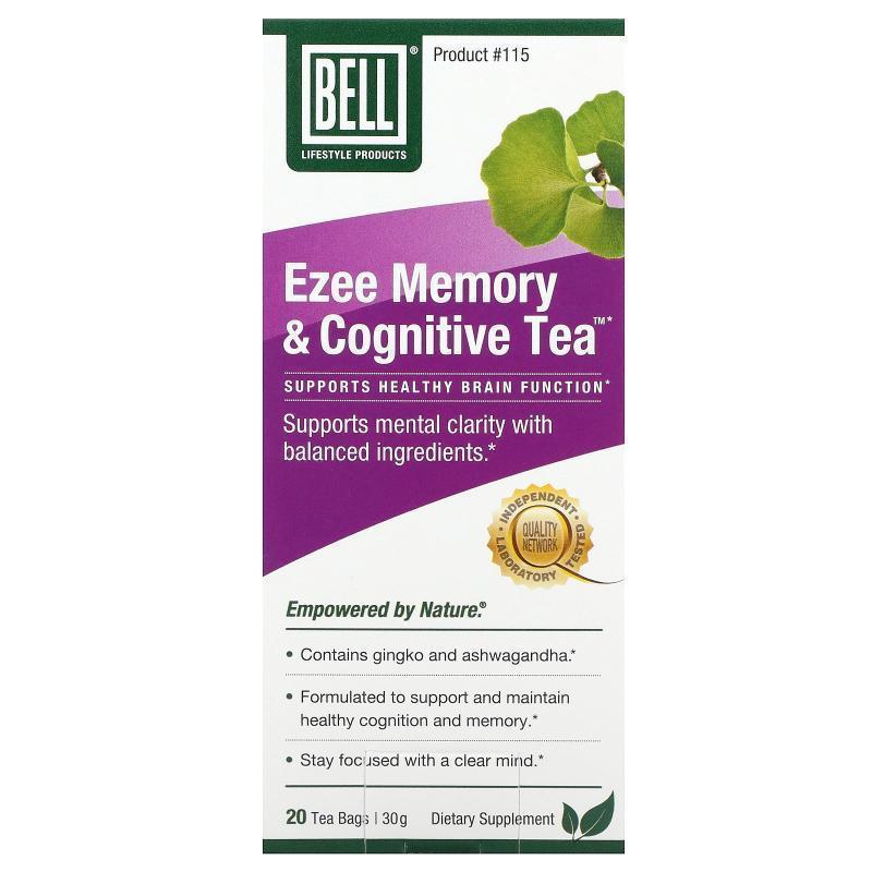 贝尔生活方式,Ezee Memory &amp;amp;amp; Cognitive Tea, 20