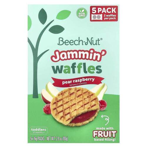 Beech-Nut,Jammin' Waffles, 12+ Months