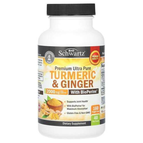 BioSchwartz,Turmeric & Ginger With BioPerine