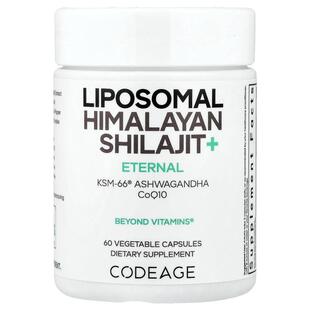 Codeage,Eternal, Liposomal Himalayan Shilajit+, 60 Vegetable