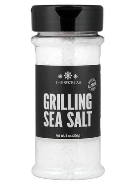 The Spice Lab,Grilling Sea Salt, 8 oz (226 g)