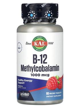 KAL,B-12甲钴胺，红树莓，90微片