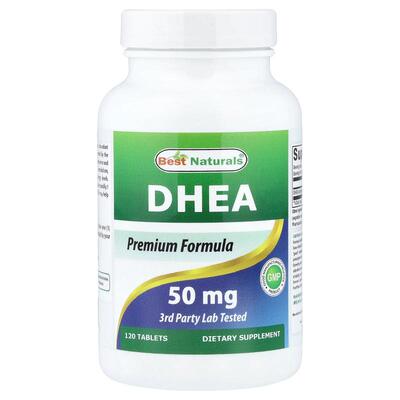 Best Naturals,DHEA, 50 mg, 120 Tablets