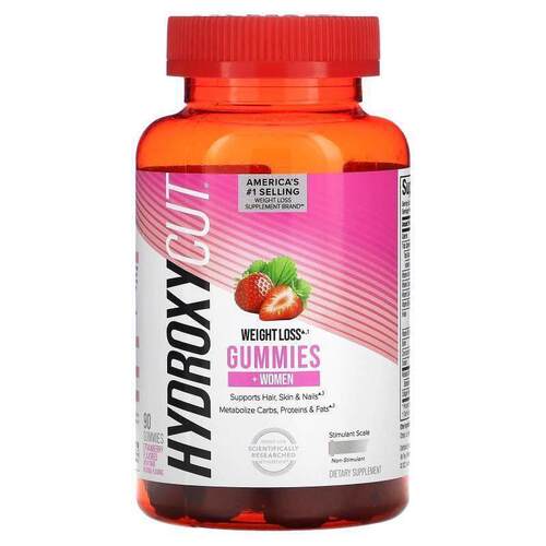 Hydroxycut 女性软糖 草莓味 90 粒软糖