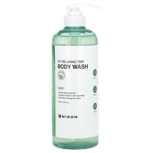 迷之芬,My Relaxing Time Body Wash, Aloe , 27.05 fl oz (800 m