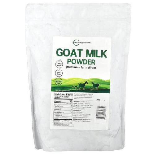 Micro Ingredients,Goat Milk Powder, 2 lb (907 g)