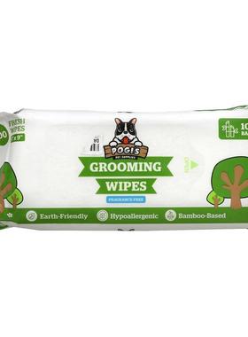 Pogi's,美容湿巾绿茶叶香