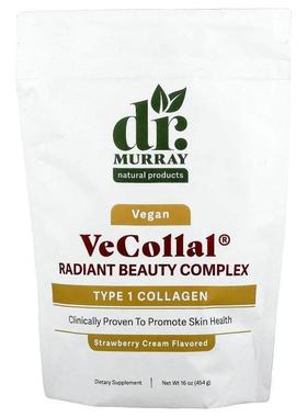 Dr. Murray's,VeCollal®, Vegan Radiant Beauty Complex, Strawb