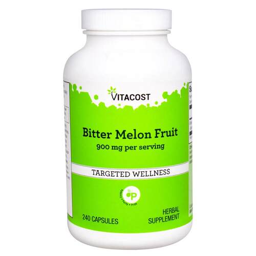 Vitacost,Bitter Melon Fruit, 900 mg per serving, 240 Capsule