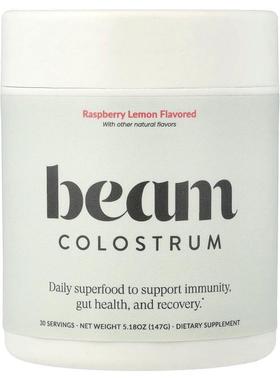 Beam Organics,Colostrum, Raspberry Lemon, 5.18 oz (147 g)