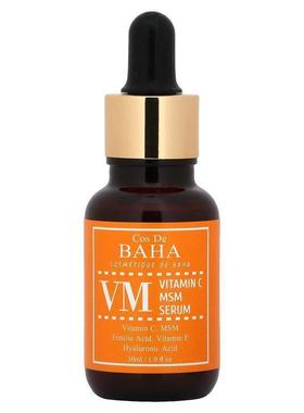 Cos De BAHA,维生素 C MSM 精华，1.0 液量盎司（30 毫升）