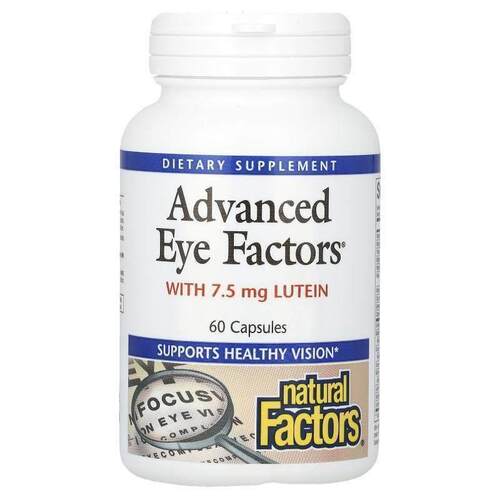 Natural Factors,高级眼部因子，60 粒胶囊