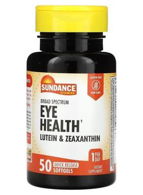 Sundance,Broad Spectrum Eye Health, 50 Quick Release Softgel