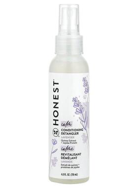 The Honest Company,Calm, Conditioning Detangler, Lavender, 4