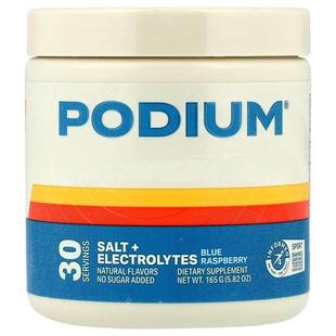 Podium Nutrition,Salt + Electrolytes, Blue Raspberry, 5.82 o
